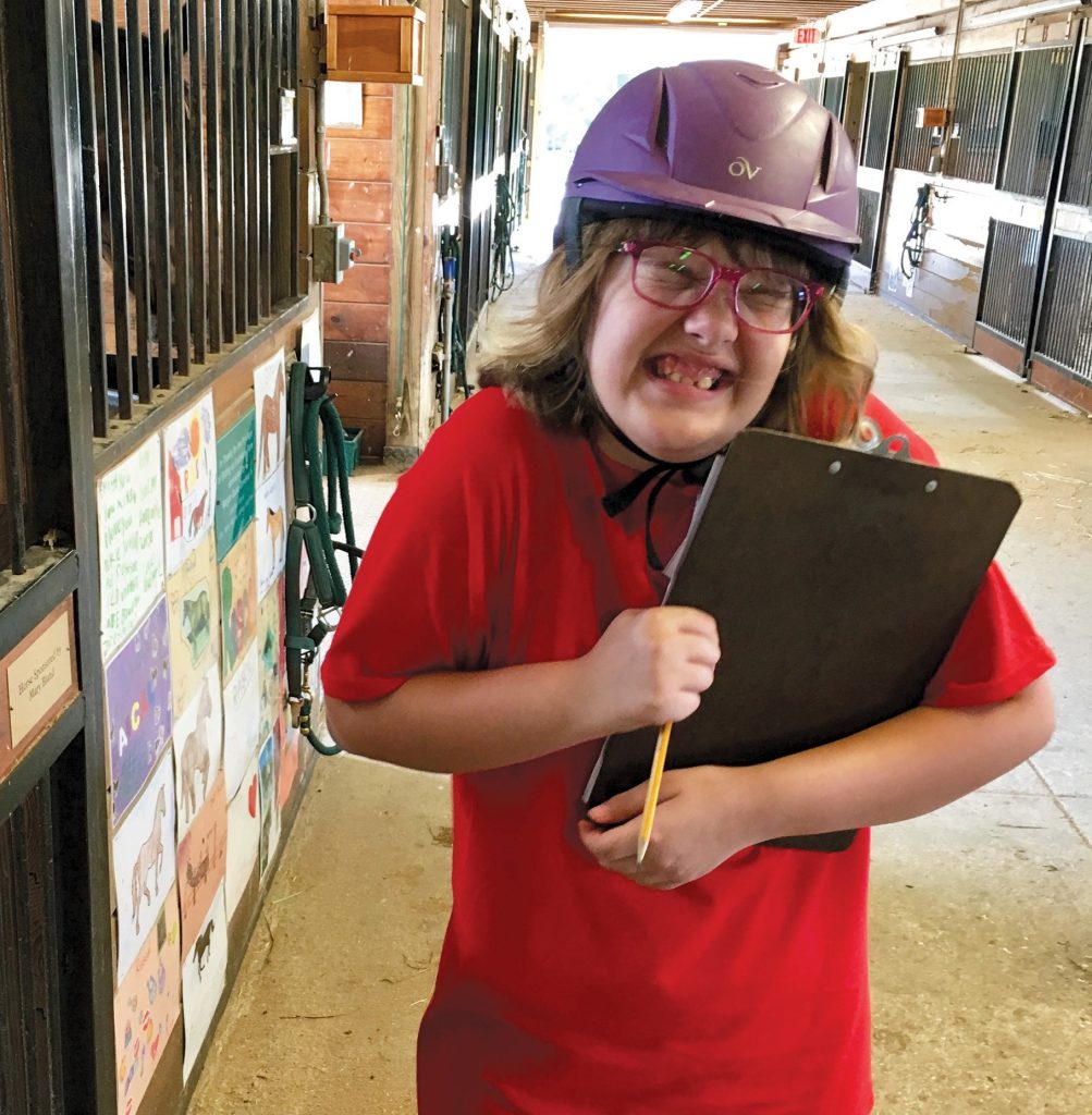 Camper smiling by Molly Easley Camper smiling by Molly Easley