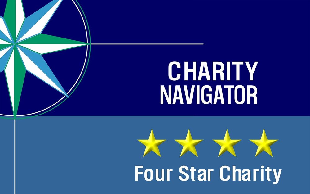 Charity Navigator 4 Star Rating