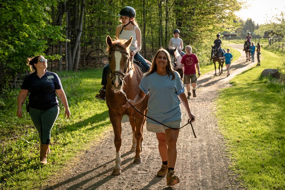 trail ride with Beth and Aviva trail ride with Beth and Aviva