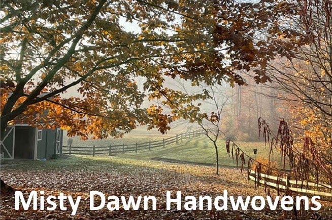 Misty Dawn Handwovens card
